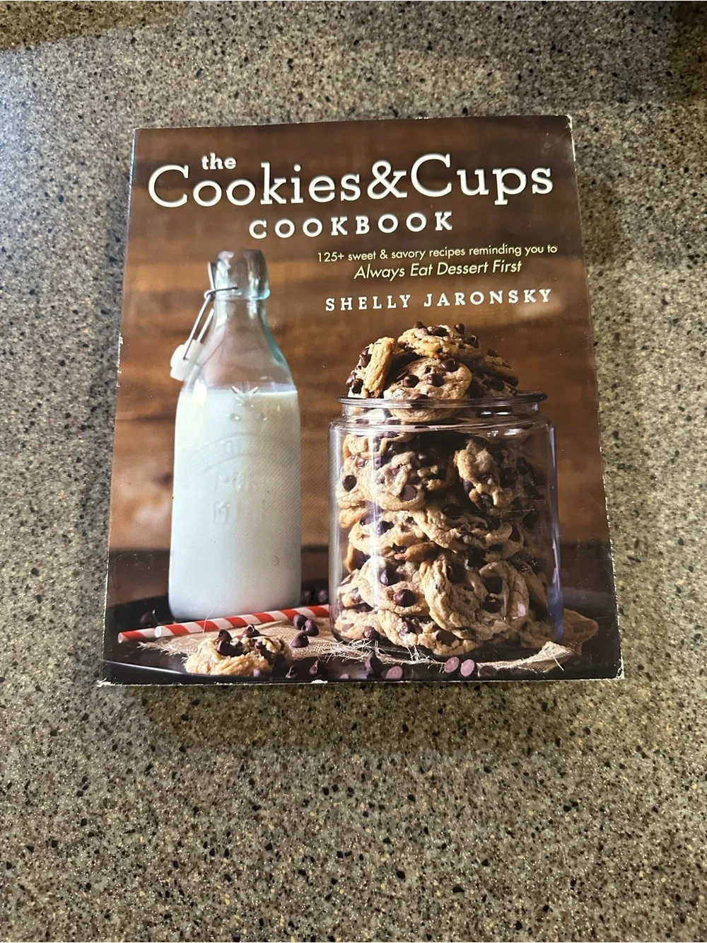 The Cookies & Cups Cookbook by - Brown Cover